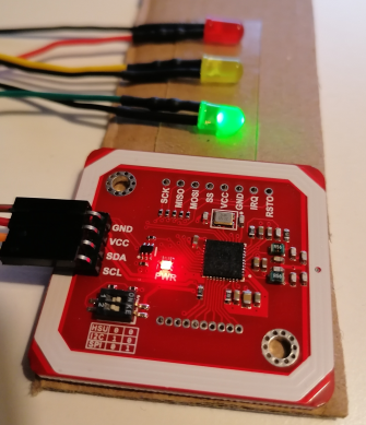 Türöffner mit RFID-Tag